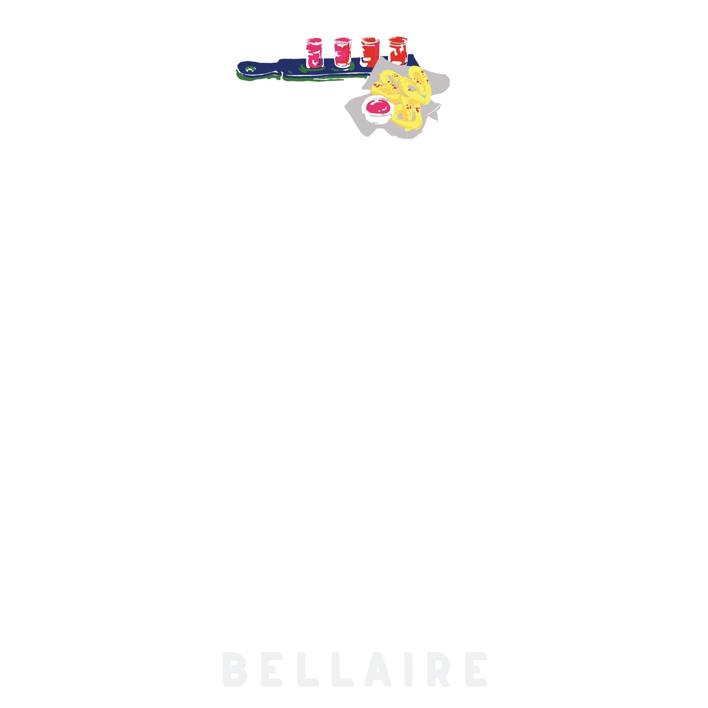 UP NORTH - POP ART PLACES - Bellaire - Flight & Pretzels - Sticky Notes