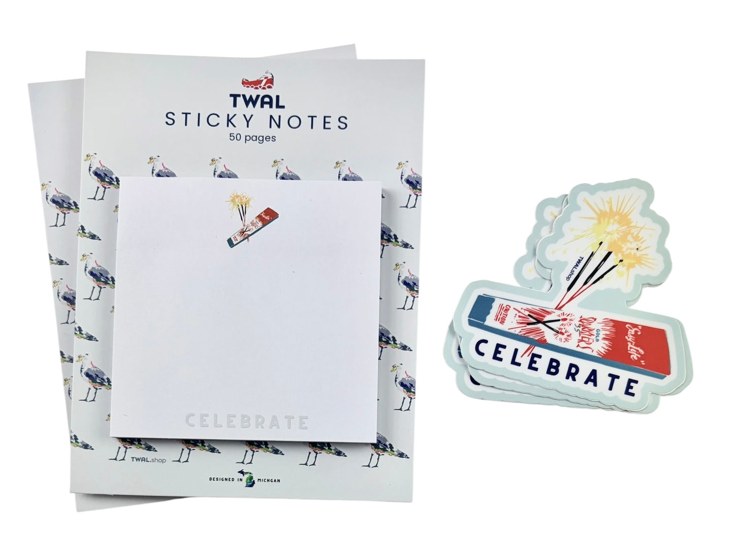 SPARKLERS - 3" Sticker | Great Lakes POP ART Collection