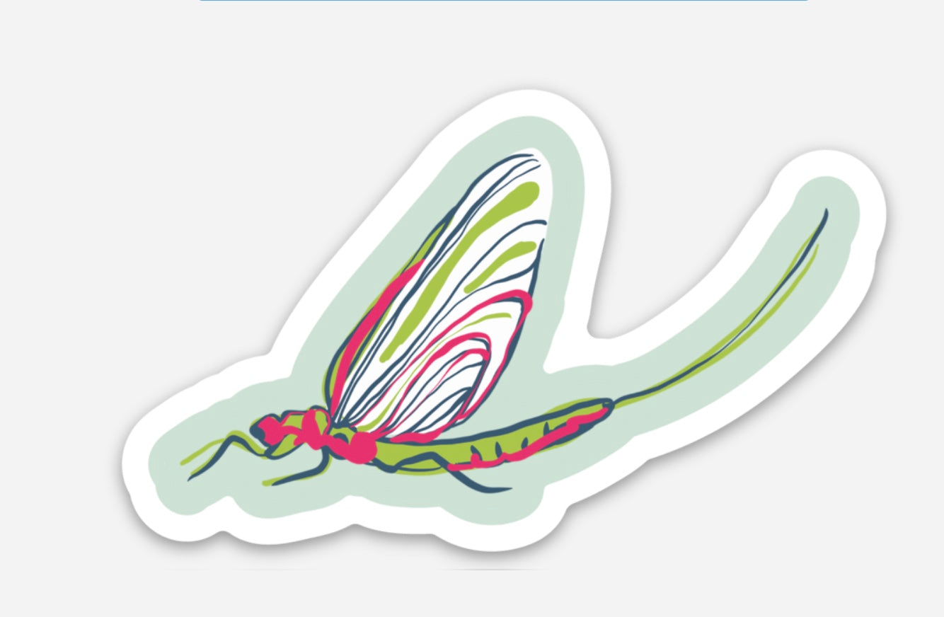 POP ART - 3" Magnet - Our Favorite First Sign of Summer - The Fish Fly