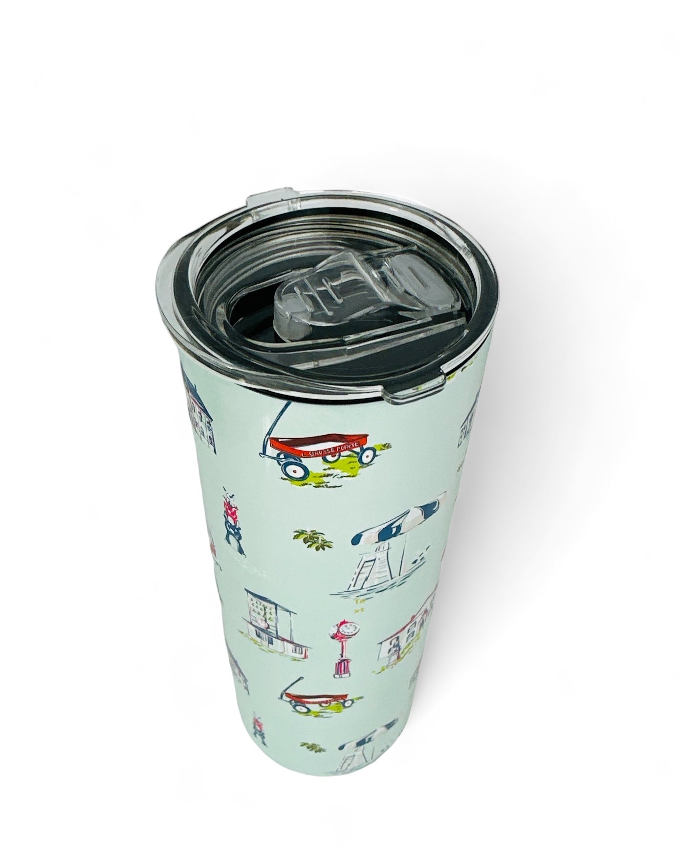 GROSSE POINTE - POP ART - Stainless Steel Water Bottle