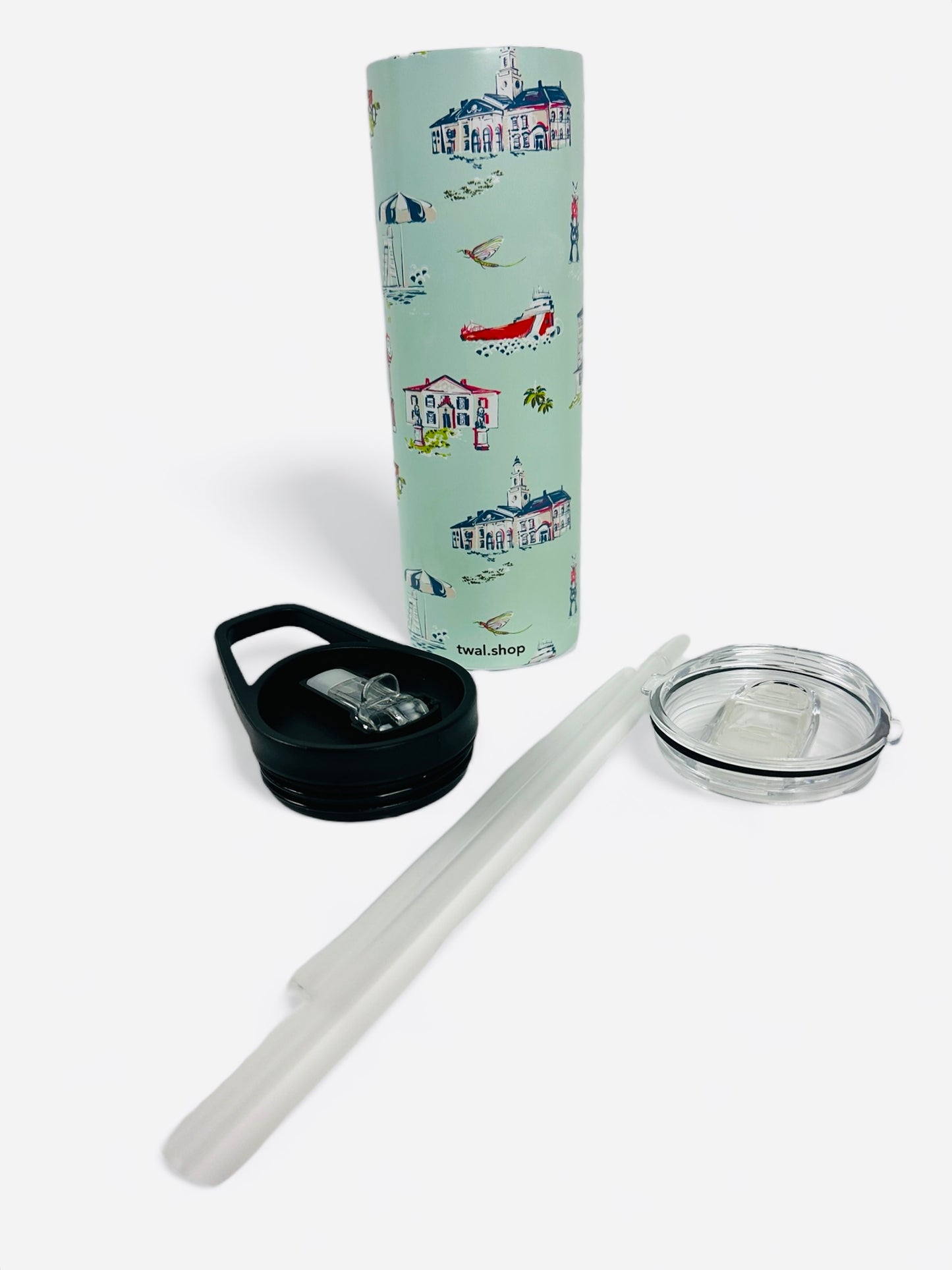 GROSSE POINTE - POP ART - Stainless Steel Water Bottle