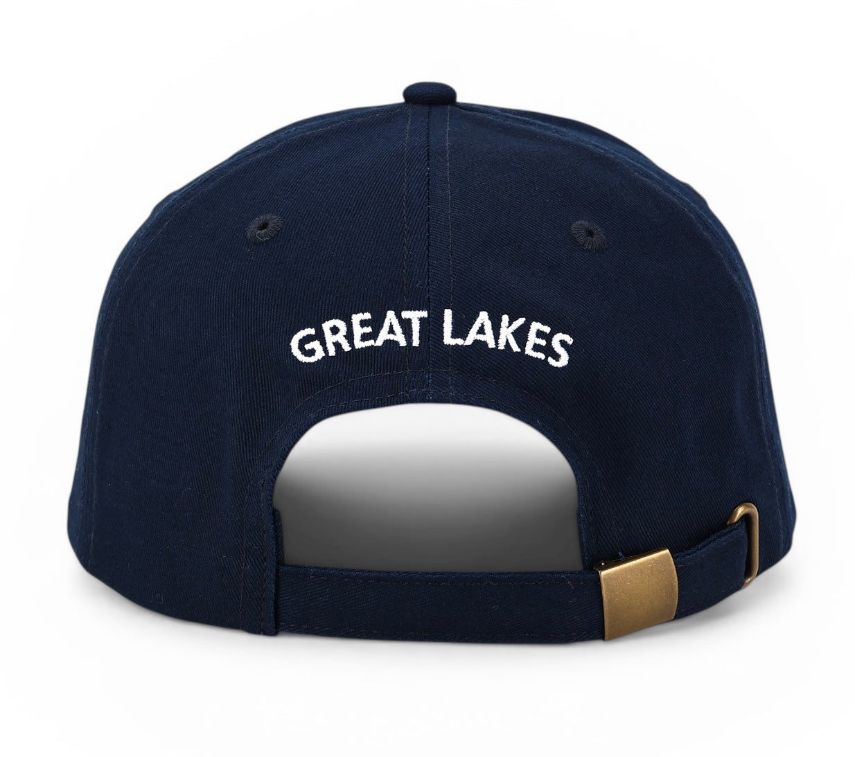 PRE-ORDER: UP NORTH - POP ART PLACES - 100% Cotton Baseball Hat - Michigan Map - Deep Harbor Blue