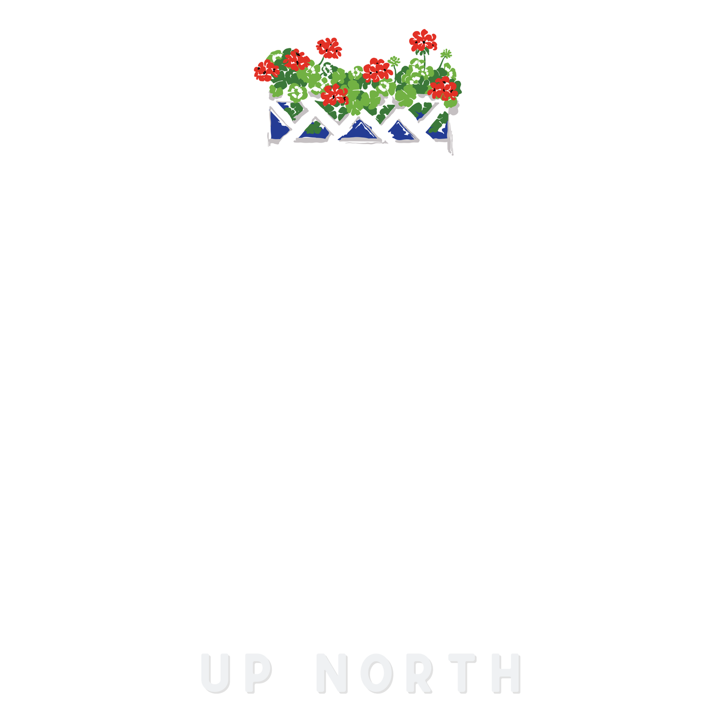 GERANIUMS - 3x3" Sticky Notes | Great Lakes POP ART Collection