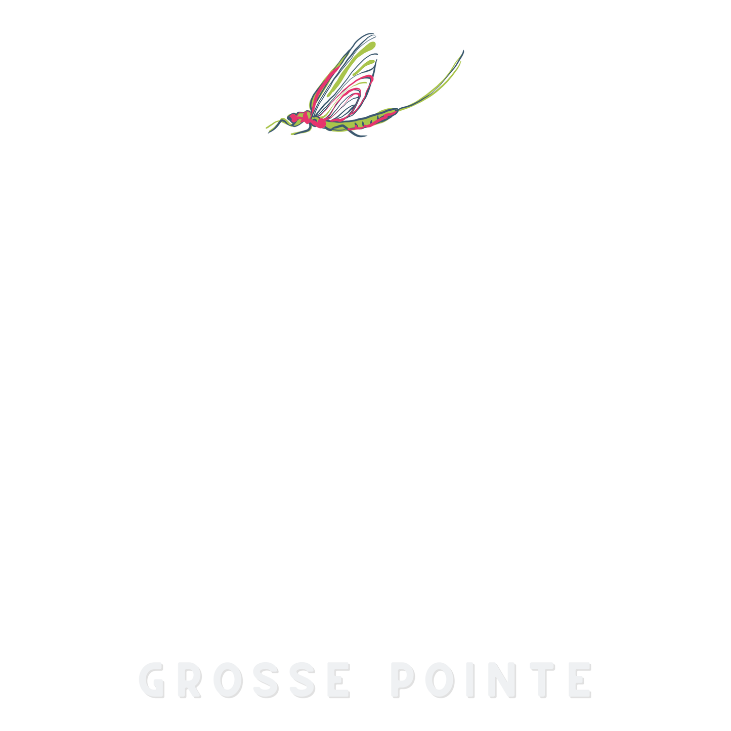 FISH FLY - 3x3" Sticky Notes | Grosse Pointe POP ART Collection