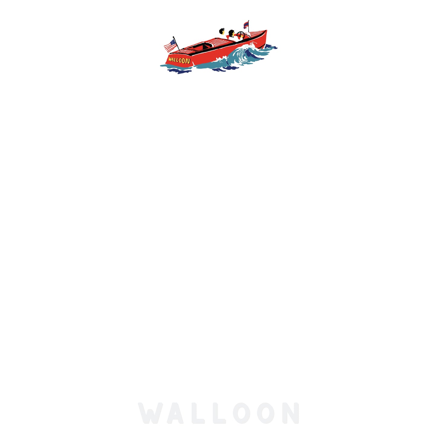 WALLOON - Classic Chris-Craft - 3x3" Sticky Notes | Up North POP ART Collection