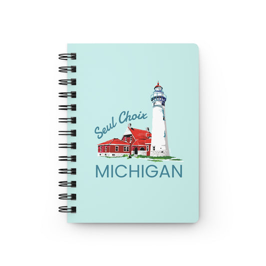 The U.P. - POP ART PLACES - Seul Choix Lighthouse - Journal/Notebook