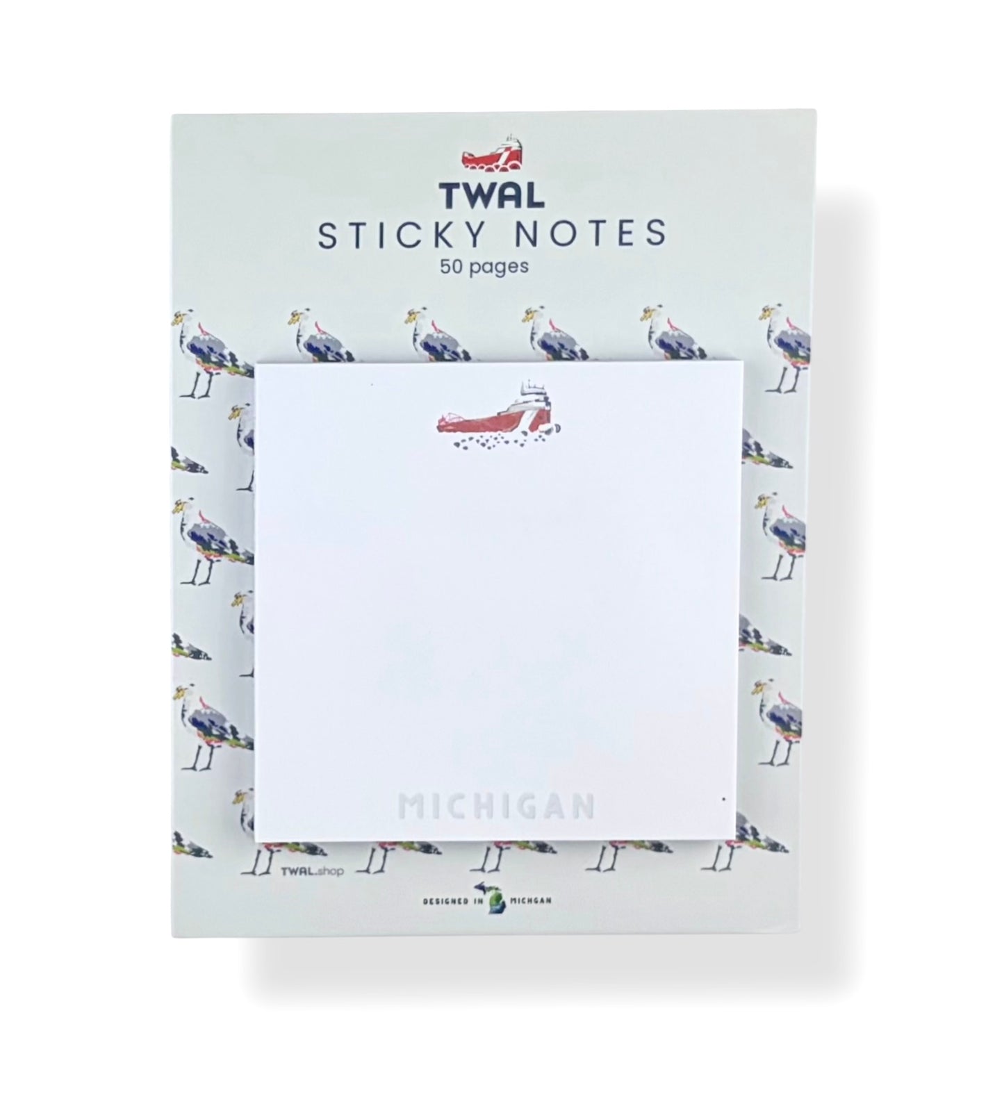 FREIGHTER - 3x3" Sticky Notes | Great Lakes POP ART Collection
