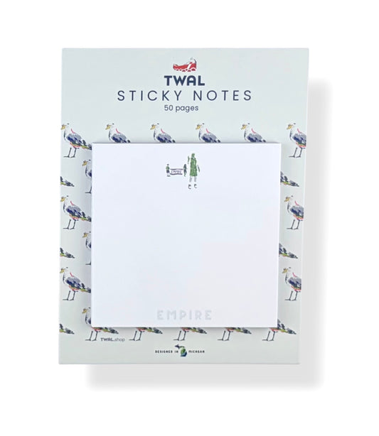 EMPIRE - Asparagus Festival - 3x3" Sticky Notes | Up North POP ART Collection