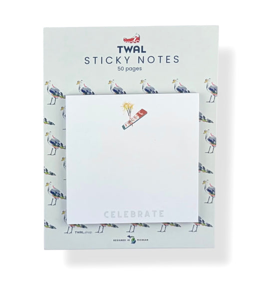 SPARKLERS - 3x3" Sticky Notes| Great Lakes POP ART Collection