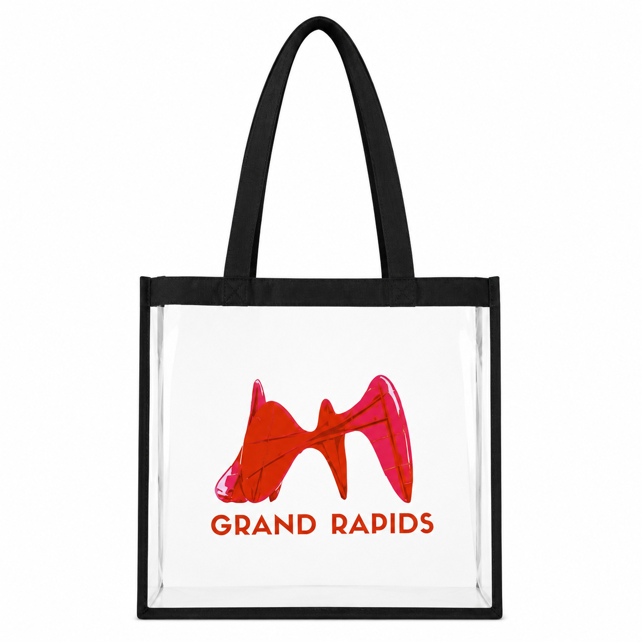CALDER - Clear Tote | Grand Rapids POP ART Collection