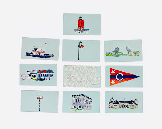CHARLEVOIX - POP ART - Gift Enclosure Cards