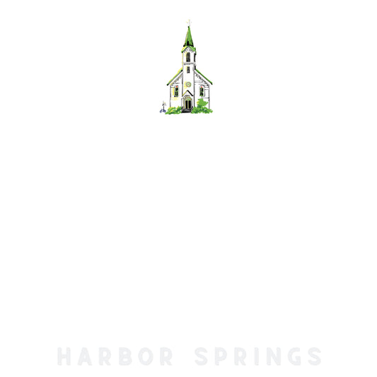 UP NORTH - POP ART PLACES - Harbor Springs - Holy Childhood of Jesus Church - Sticky Notes
