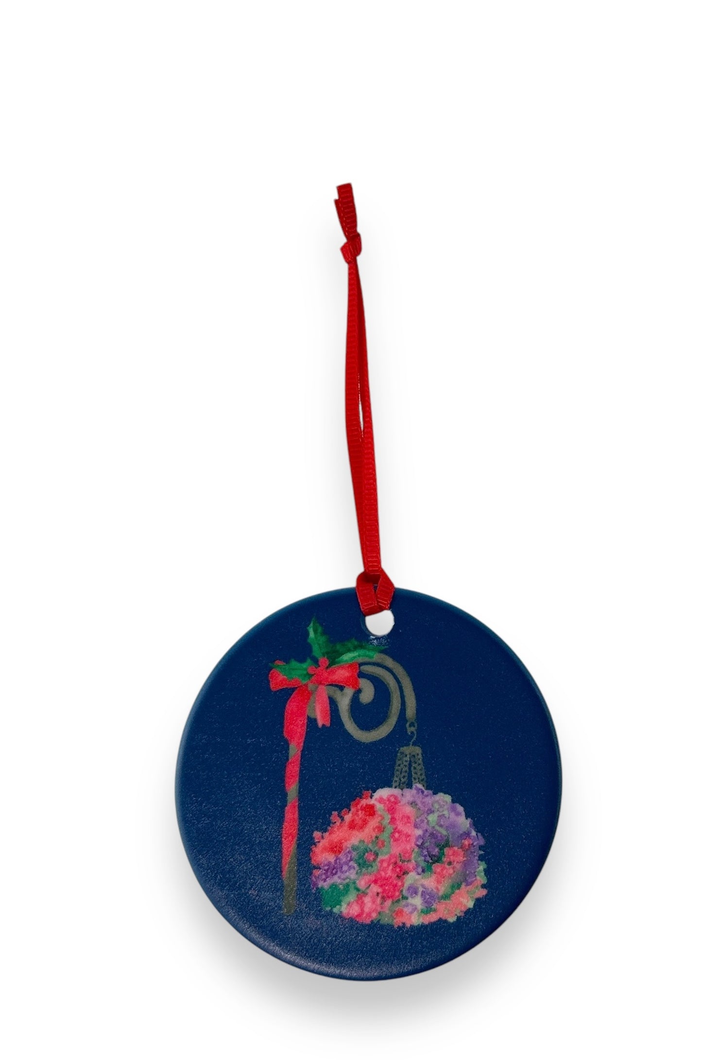 CHARLEVOIX - CLASSIC Christmas Ornament - The Petunias - Lake Michigan Blue