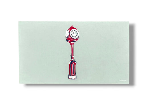 GROSSE POINTE - POP ART -  The Grosse Pointe Woods Clock - Gift Enclosure Cards
