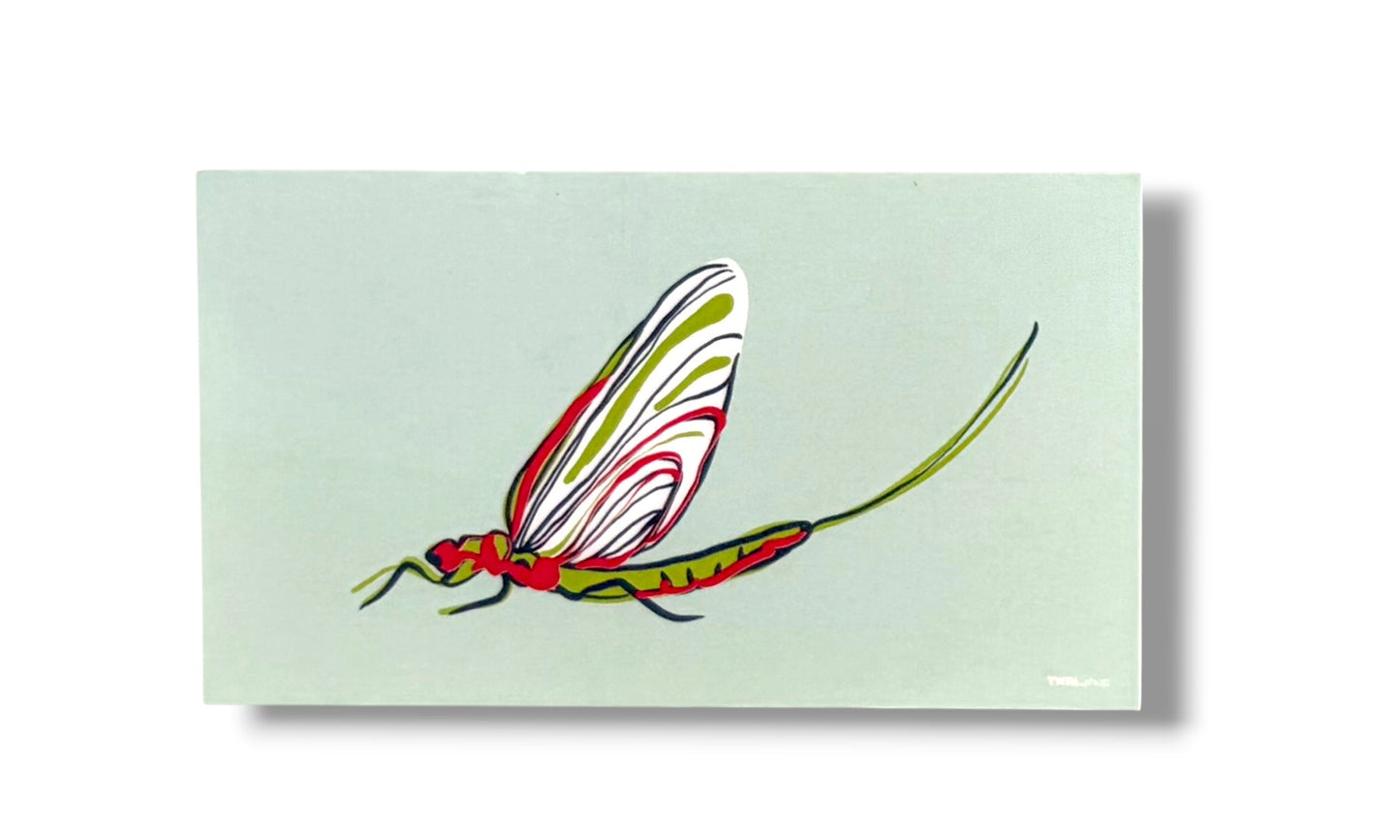FISH FLY - 3.5 x 2" Gift Enclosure Cards | Grosse Pointe POP ART Collection