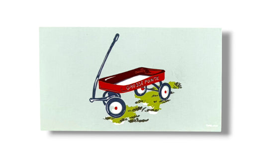 GROSSE POINTE - POP ART -  The Wagons of The Pointes' Parks - Gift Enclosure Cards