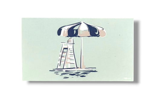 GROSSE POINTE - POP ART -  Umbrellas of the Pointes' Parks Pools  - Gift Enclosure Cards