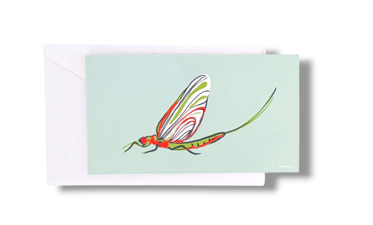 FISH FLY - 3.5 x 2" Gift Enclosure Cards | Grosse Pointe POP ART Collection