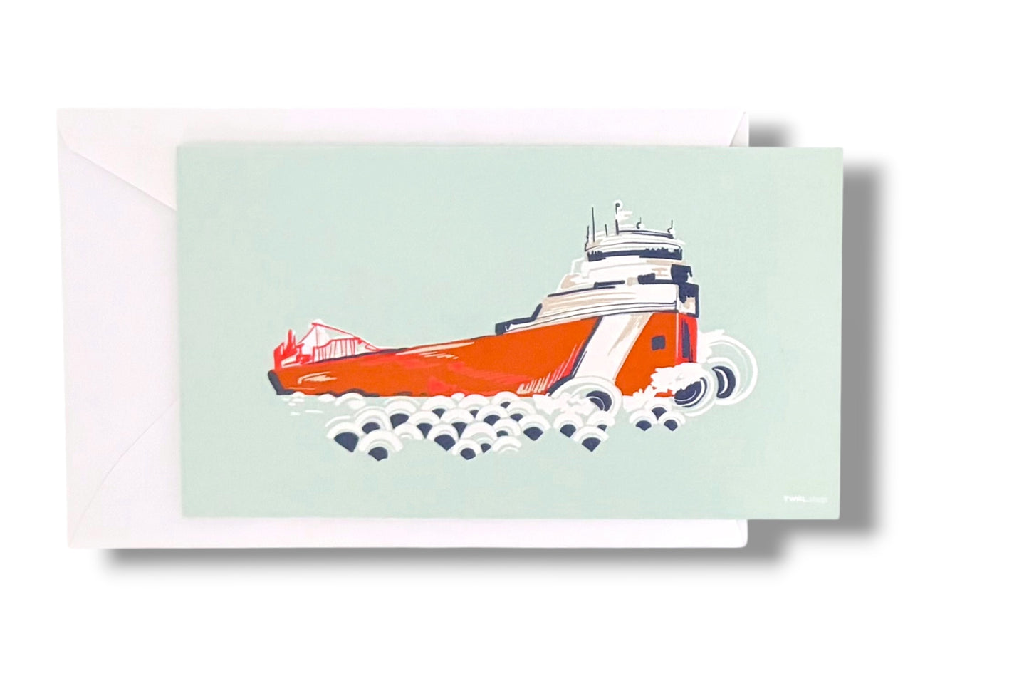 FREIGHTER - 3.5 x 2" Gift Enclosure Cards | Grosse Pointe POP ART Collection