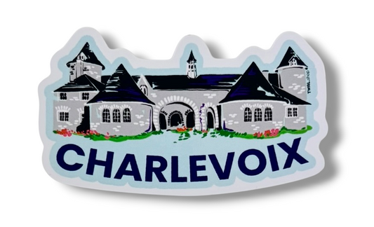 CASTLE FARMS - 3" Sticker | Charlevoix POP ART Collection