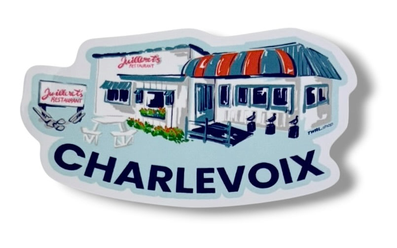 JUILLERET'S - 3" Sticker | Charlevoix POP ART Collection