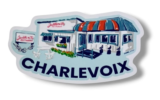 JUILLERET'S - 3" Sticker | Charlevoix POP ART Collection