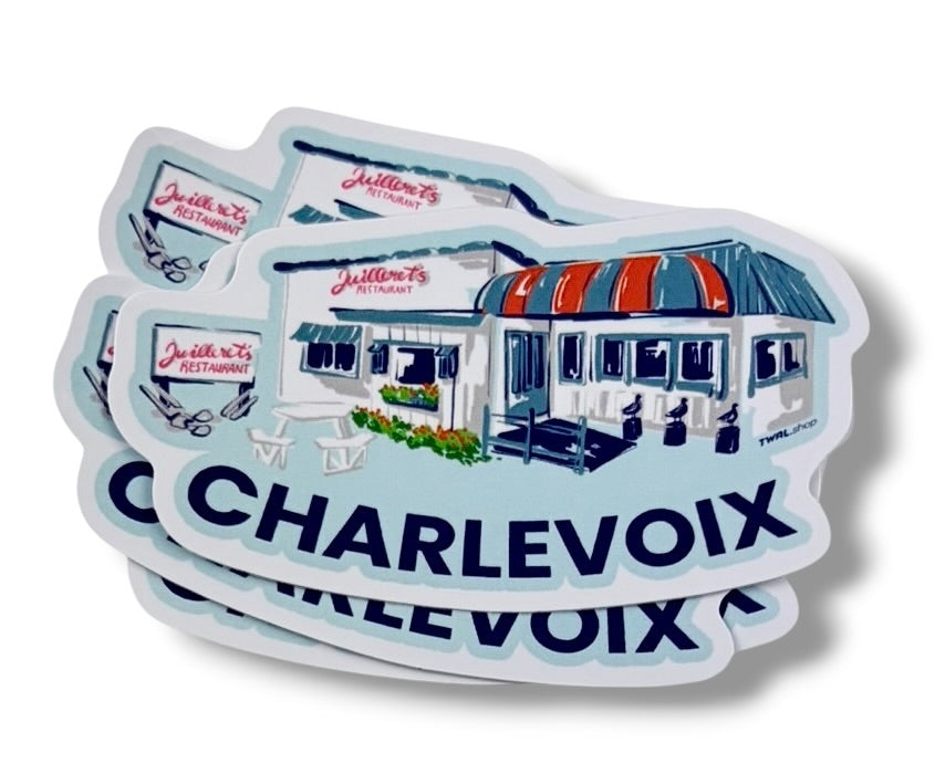 JUILLERET'S - 3" Sticker | Charlevoix POP ART Collection