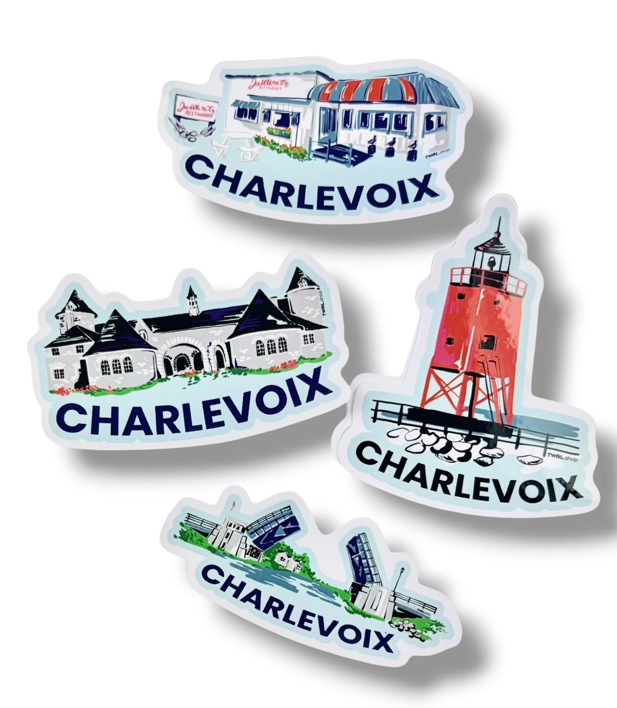 DRAWBRIDGE - 3" Sticker | Charlevoix POP ART Collection