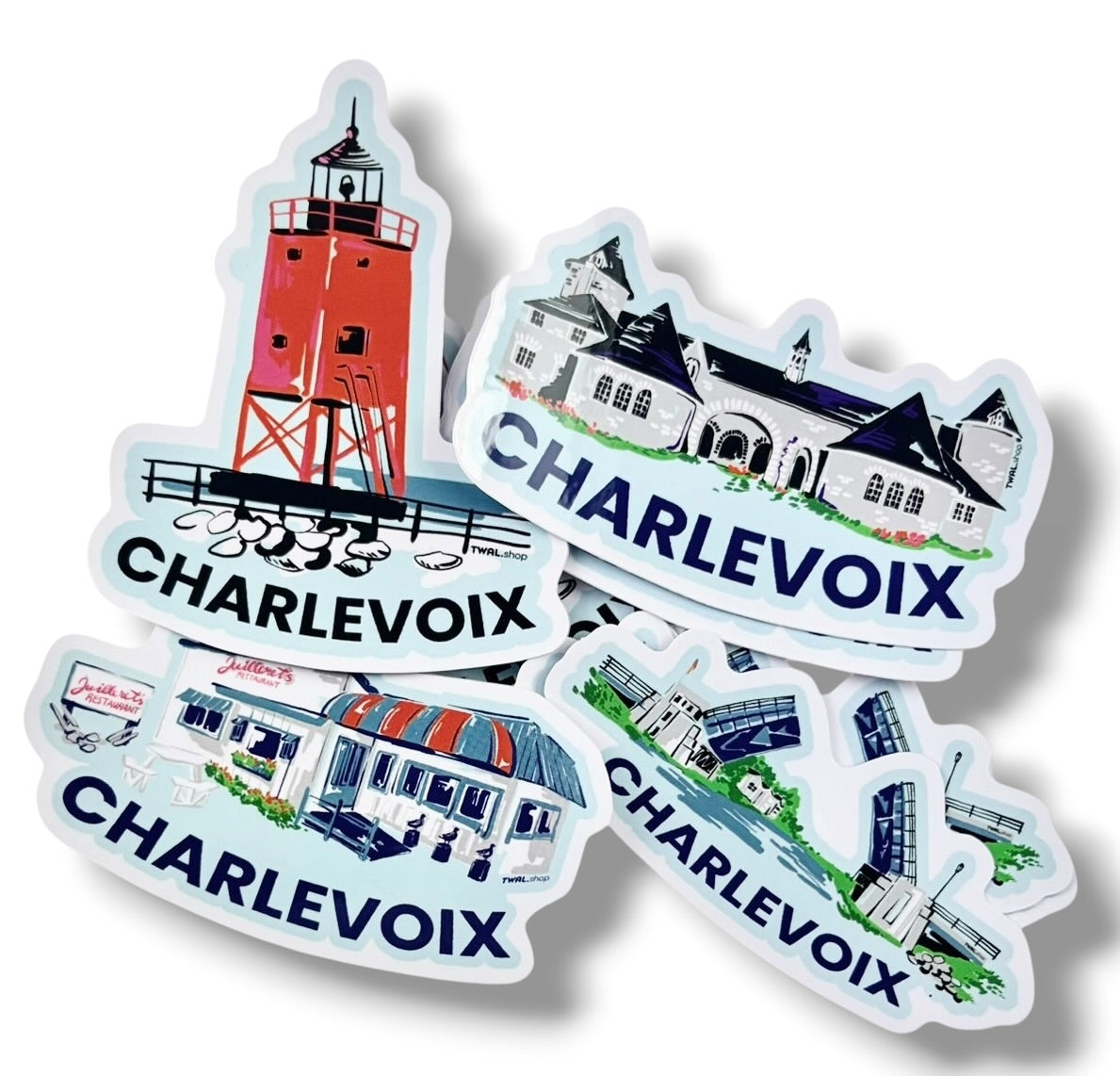 CASTLE FARMS - 3" Sticker | Charlevoix POP ART Collection