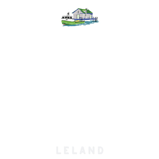 UP NORTH - POP ART PLACES - Leland - Fishtown Harbor - Sticky Notes