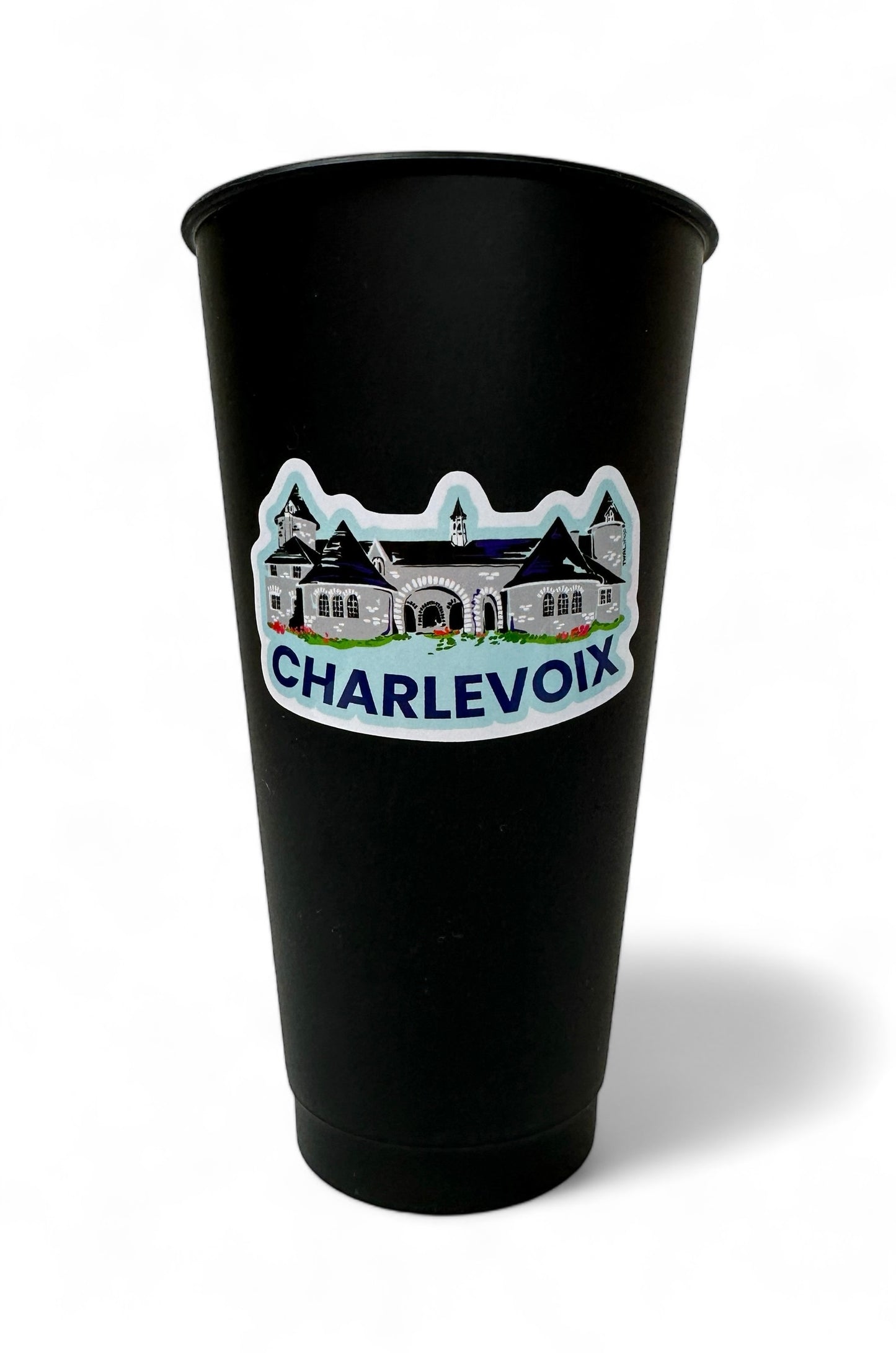 CHARLEVOIX - POP ART - 3" Vinyl Sticker - Castle Farms