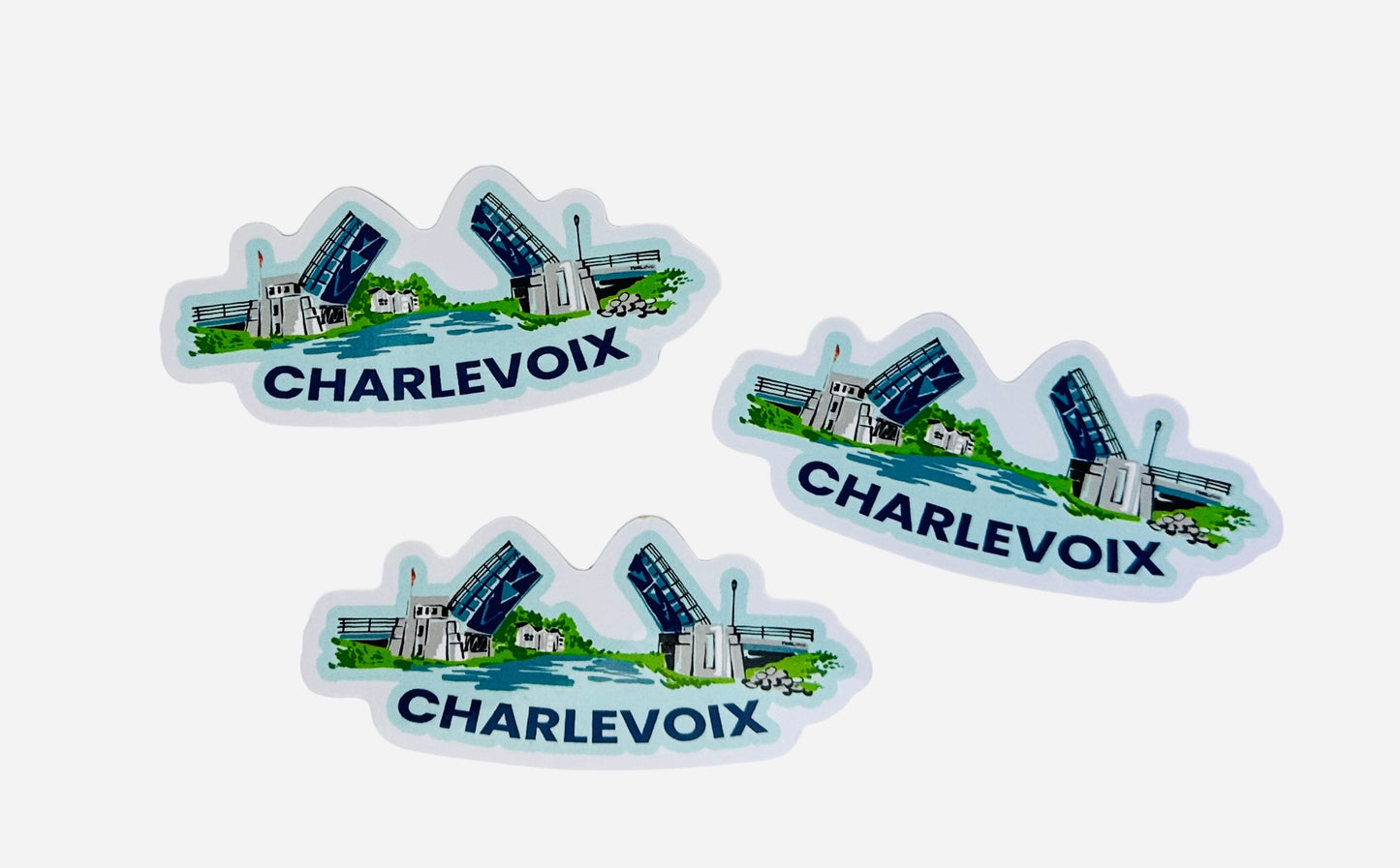 CHARLEVOIX - POP ART - 3" Vinyl Sticker - The Bridge