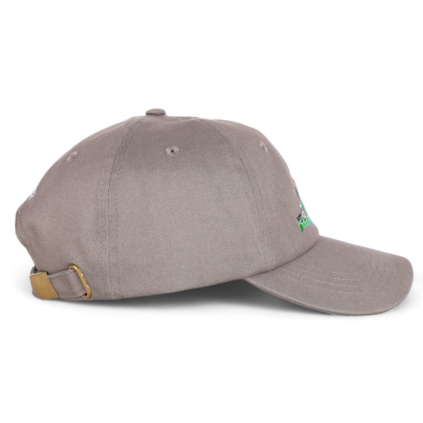 CHARLEVOIX - POP ART - 100% Cotton Twill Embroidered Baseball Hat - The Bridge - Petoskey Gray