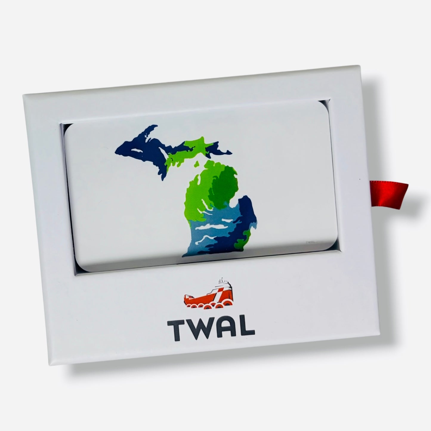 MICHIGAN MAP - Box of 50 Cards | Great Lakes POP ART Collection