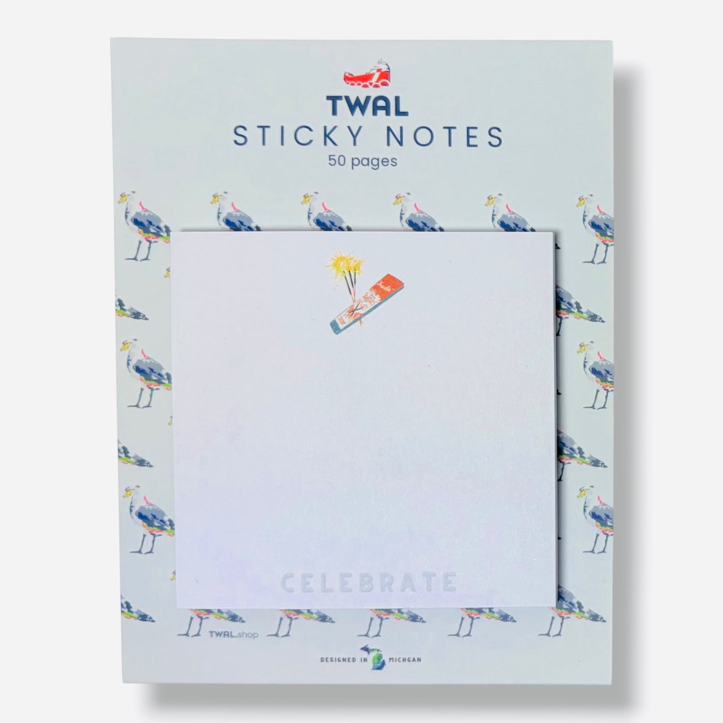 SPARKLERS - 3x3" Sticky Notes | Great Lakes POP ART Collection