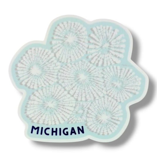 PETOSKEY STONE - 3" Sticker | Great Lakes POP ART Collection