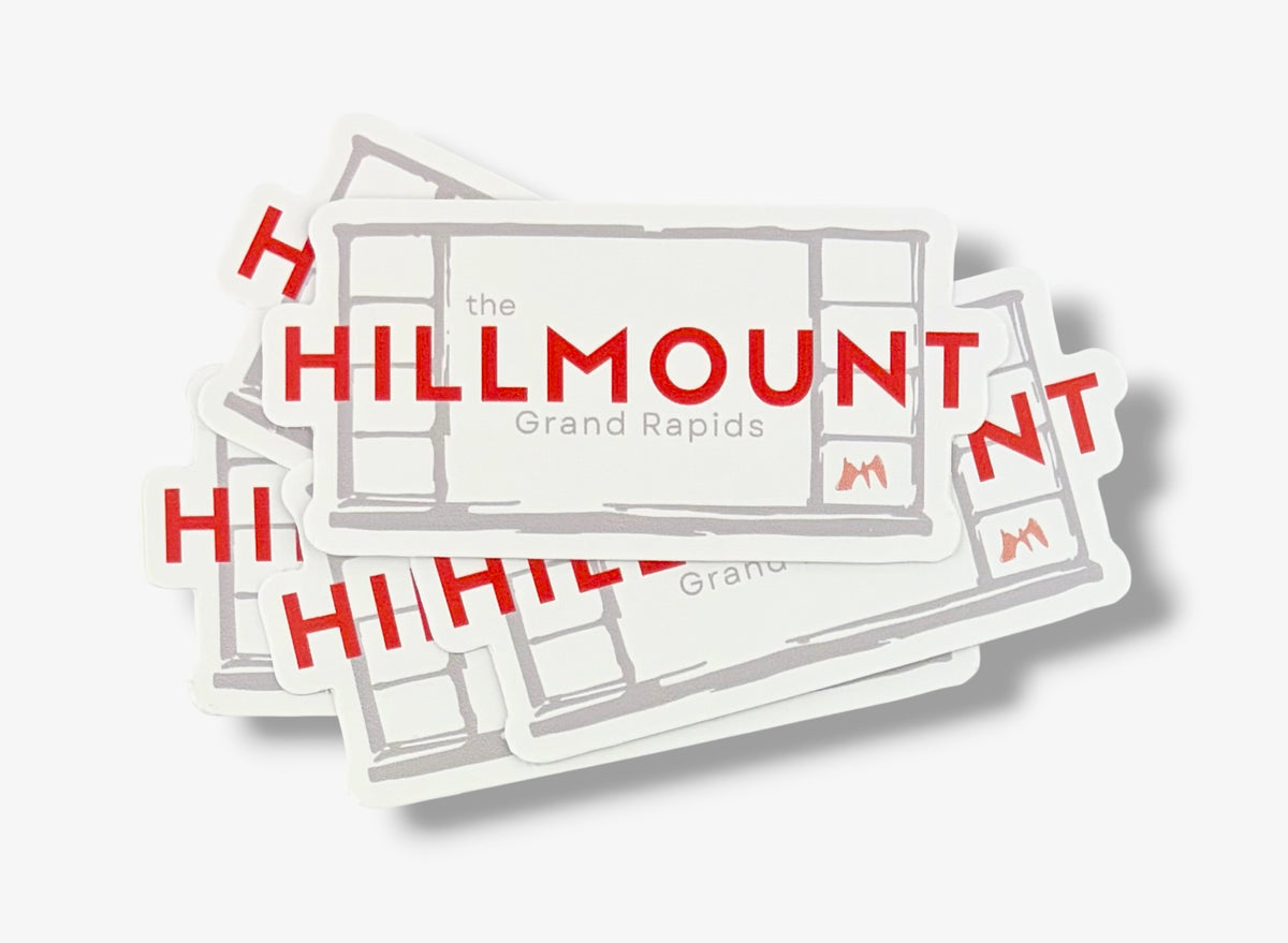 THE HILLMOUNT - 3" Sticker | Grand Rapids POP ART Collection