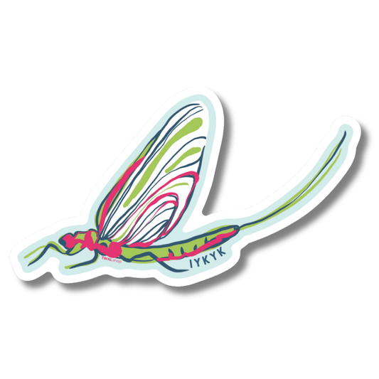 UP NORTH - POP ART ICONS - The Fish Fly - Sticker