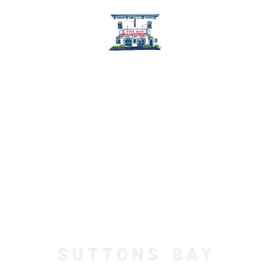 UP NORTH - POP ART PLACES - Suttons Bay - The Bay Theater - Sticky Notes