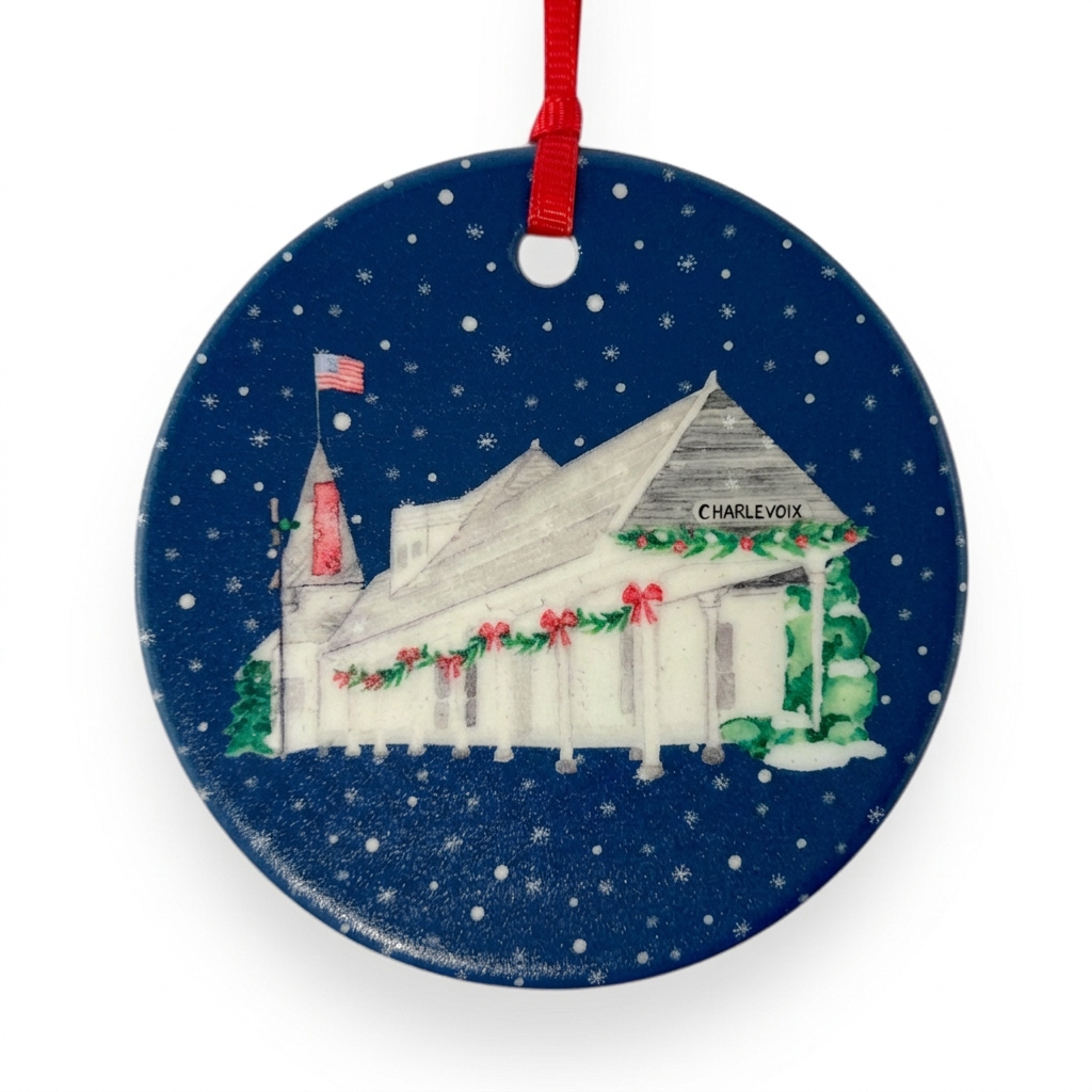 Depot Beach ornament close-up hero