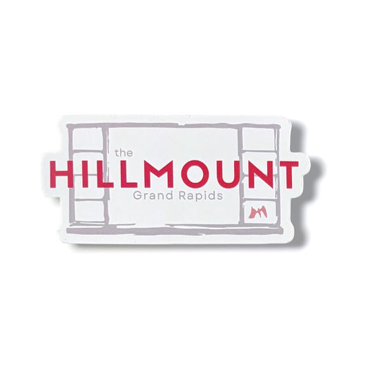 The Hillmount vinyl sticker by TWAL, Grand Rapids Pop Art Collection